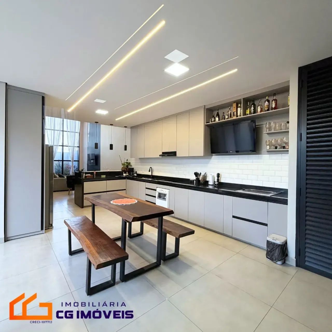 LINDA CASA PROJETO MODERNO COM PISCINA E 2 SUITES - Foto 5