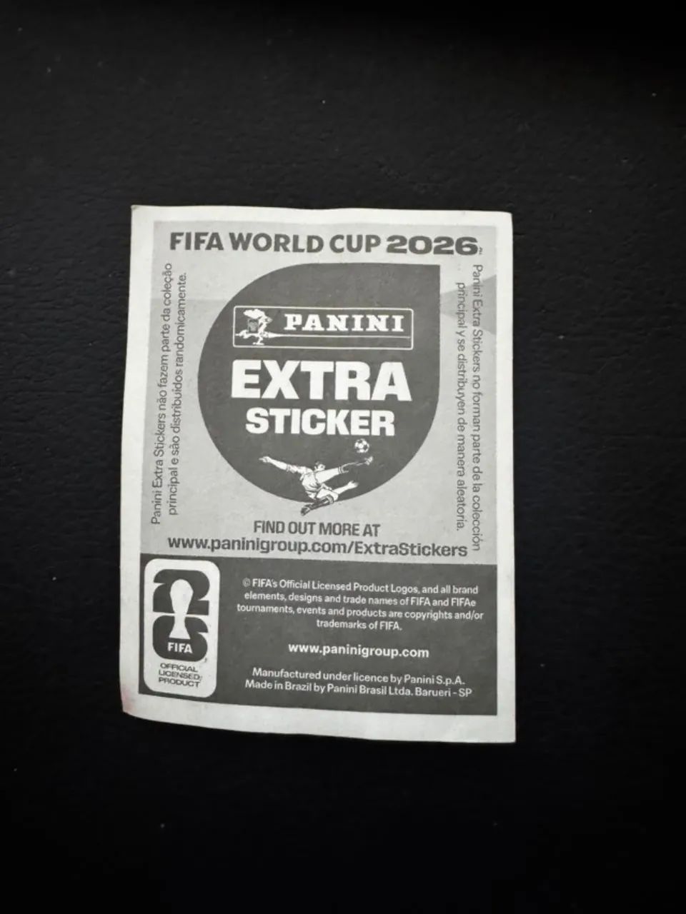 Kit Messi Gold + Mbappé Silver Extra Sticker Legend Panini Copa 2026 - Foto 4