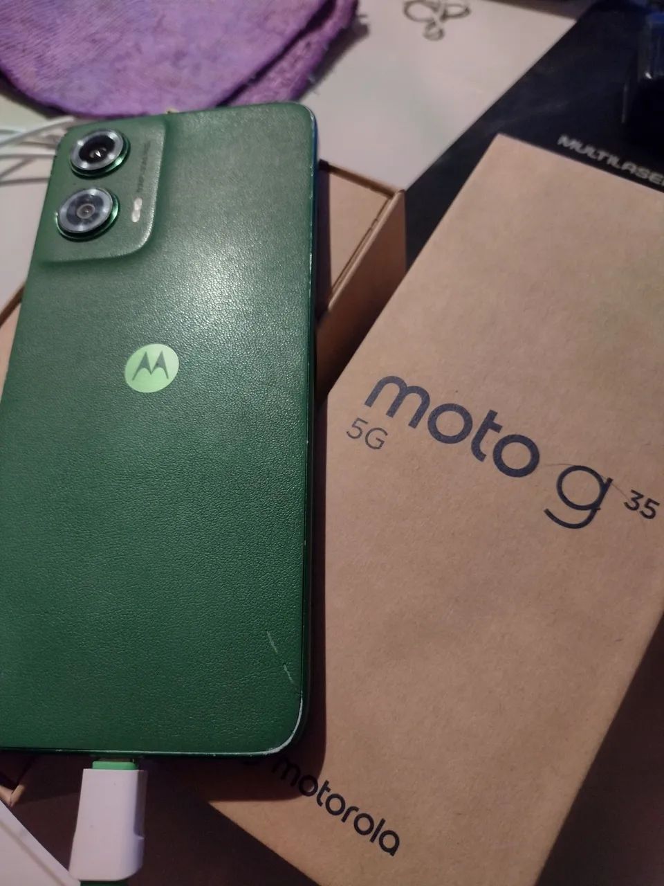 Celular Motorola moto G35 5G 128BG - Foto 2