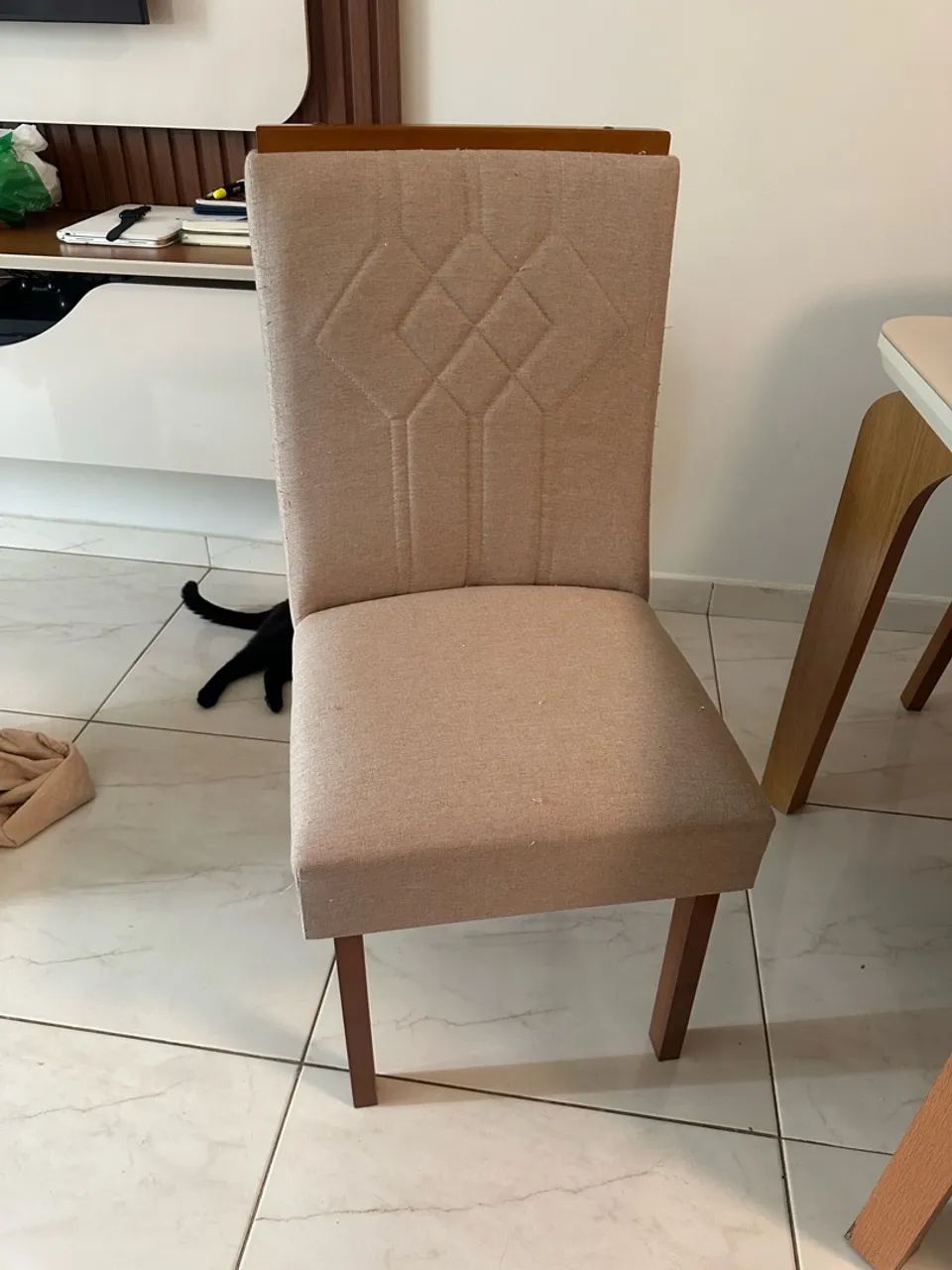 Conjunto de jantar - mesa + 4 cadeiras  - Foto 4