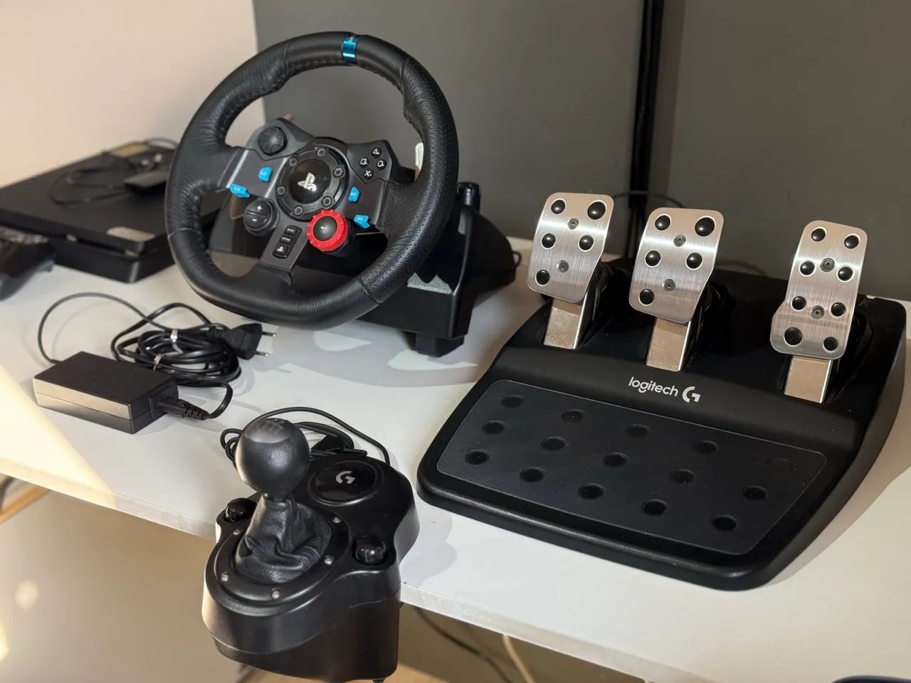 Volante G29 + Câmbio (LEIA O ANUNCIO)