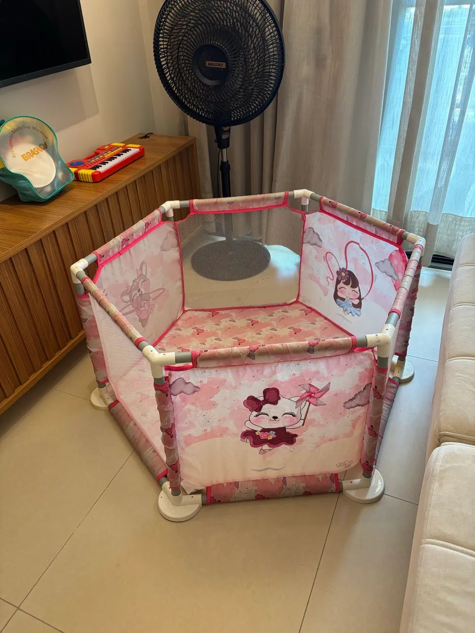 Cercadinho bebê Menina - Foto 3