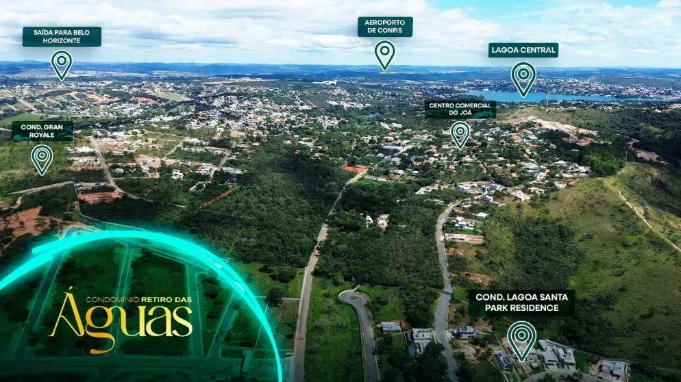 Lotes no Condomínio Retiro das Águas em Lagoa Santa - Exclusivos! - Foto 5
