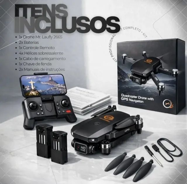 Drone com GPS  - Foto 3