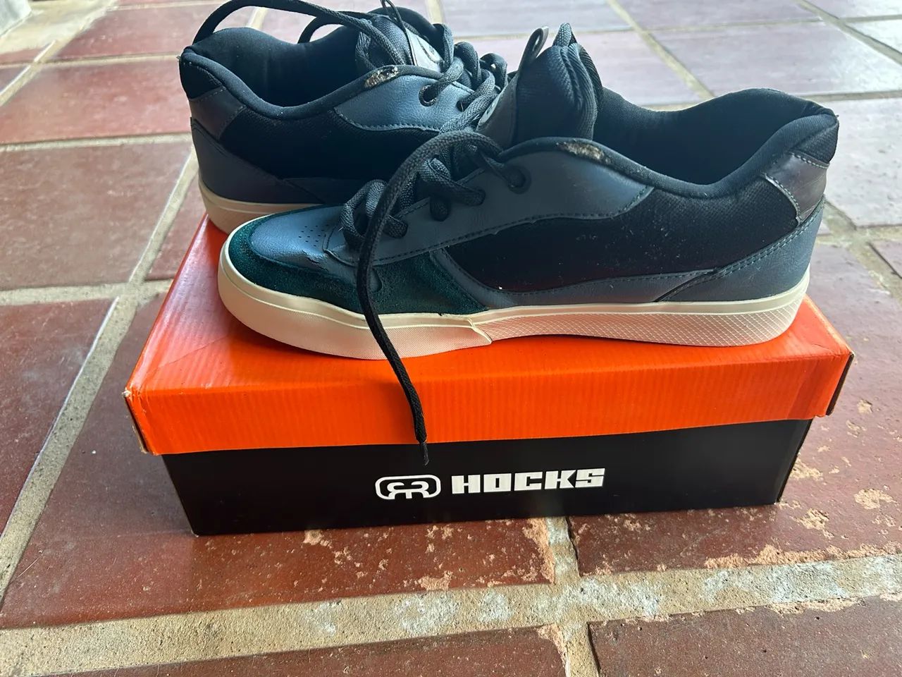 Tênis hocks puff azul número 41 - Foto 3