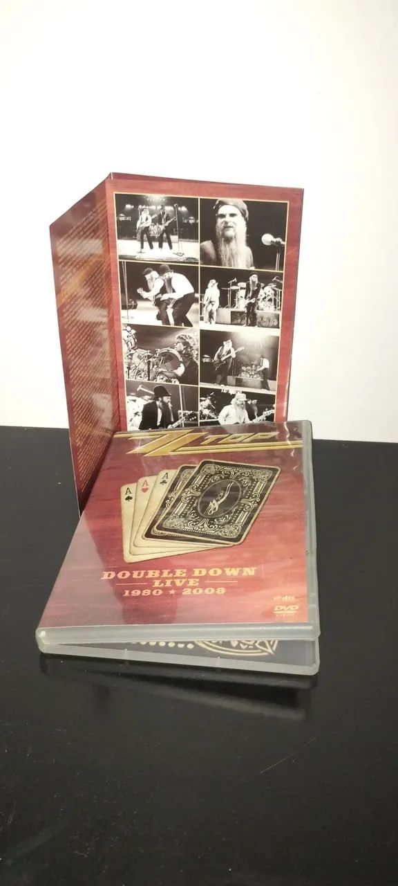 ZZtop Double Down Live 1980-2008 DVD - CDs, DVDs etc - Vila Irmãos