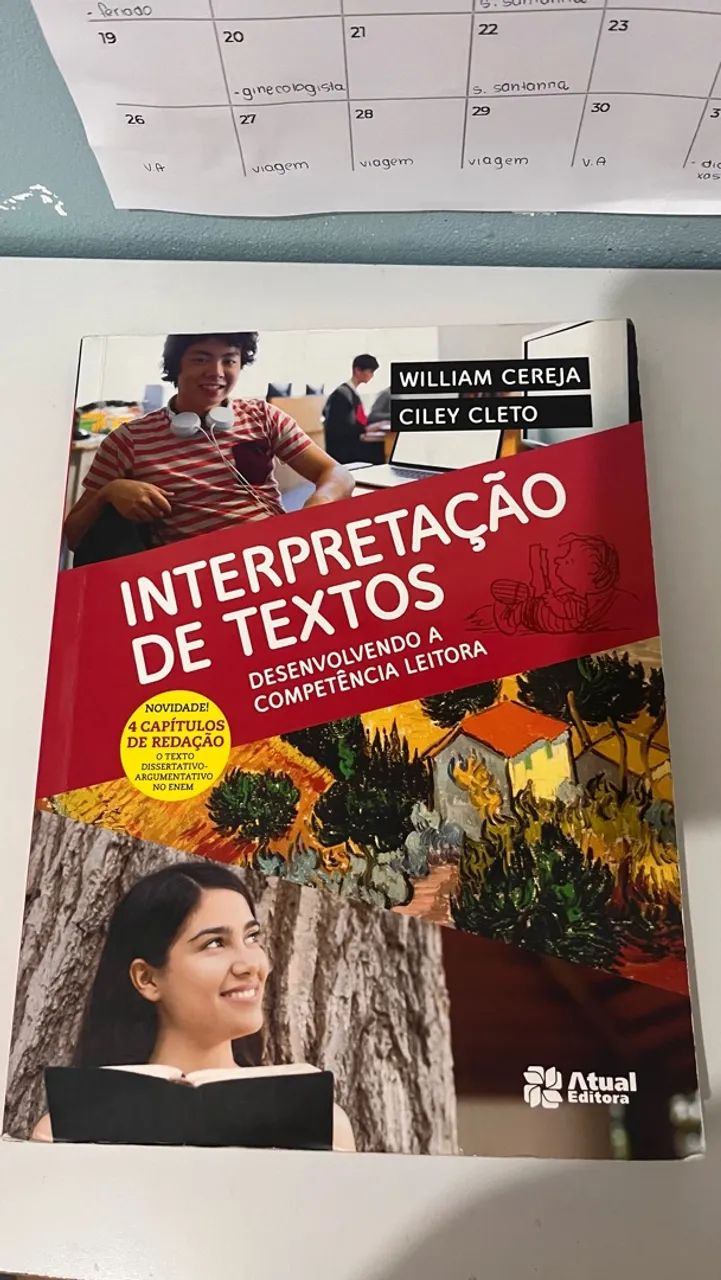 WILLIAM CEREJA - INTERPRETAÇÃO DE TEXTOS - NOVO 