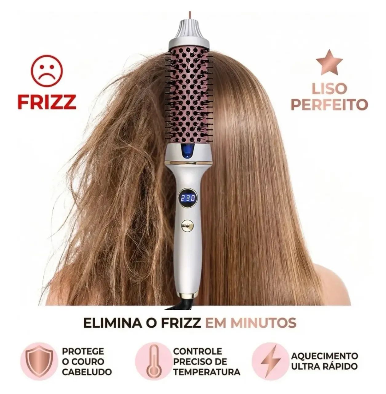 Escova alisadora modeladora  - Foto 5