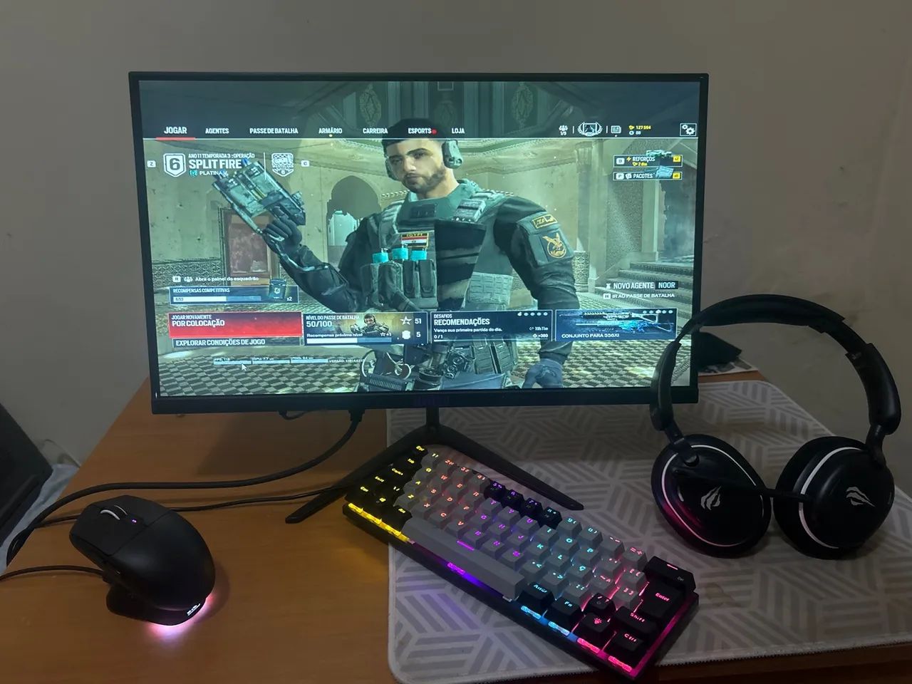 Setup gamer