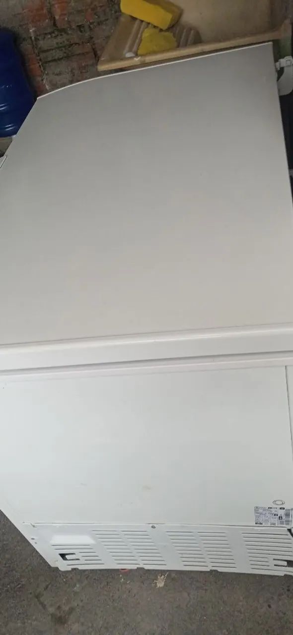 Vendo freezer hor Eletrolux H330 220 bco  - Foto 2