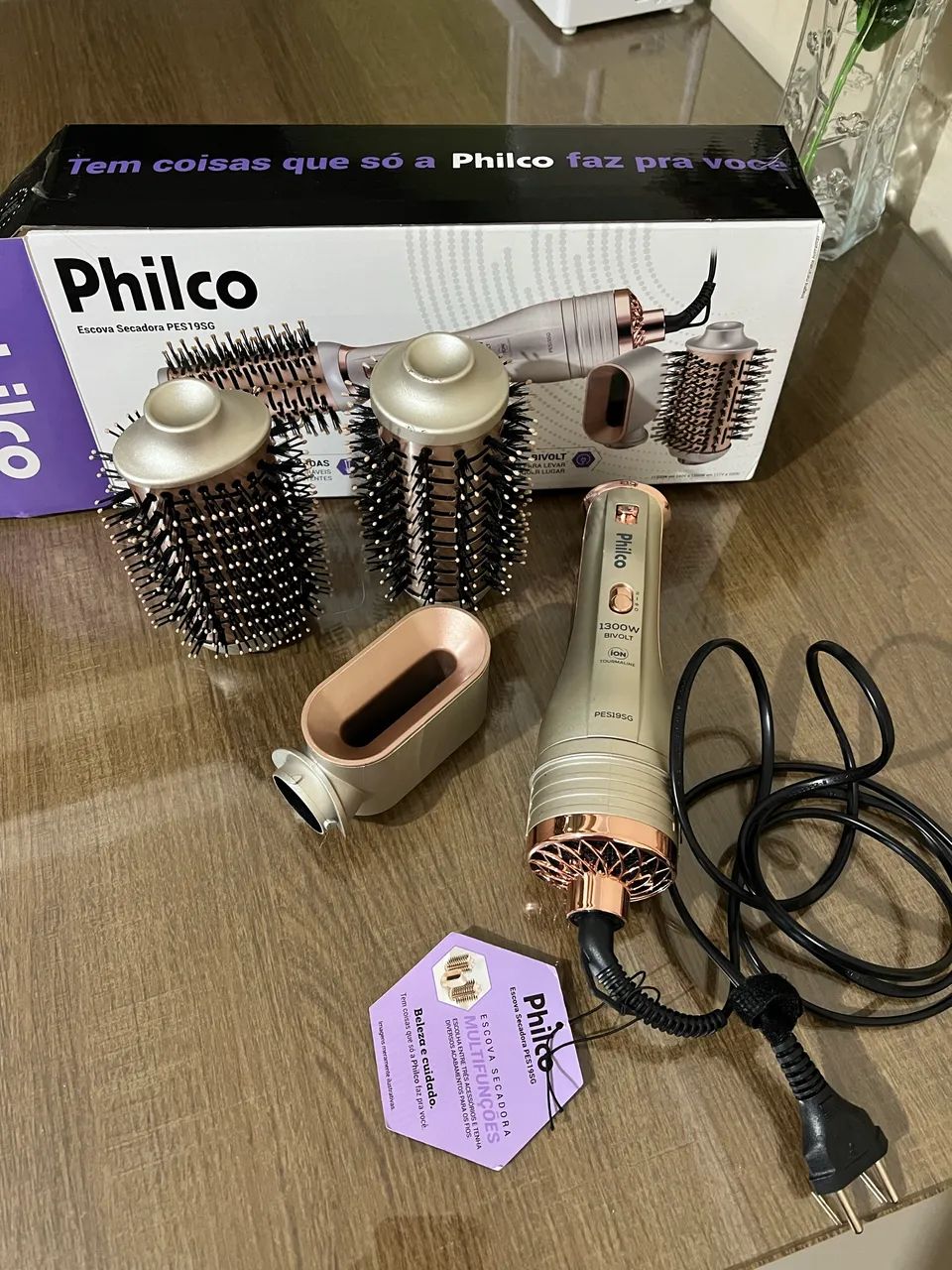 Escova secadora Philco 3 em 1  - Foto 5