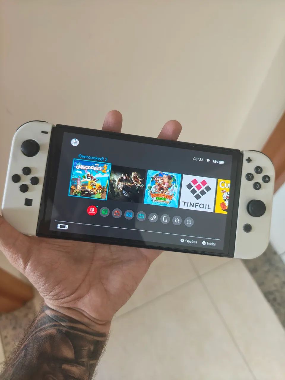 Nintendo Switch OLED desbloqueado  - Foto 3