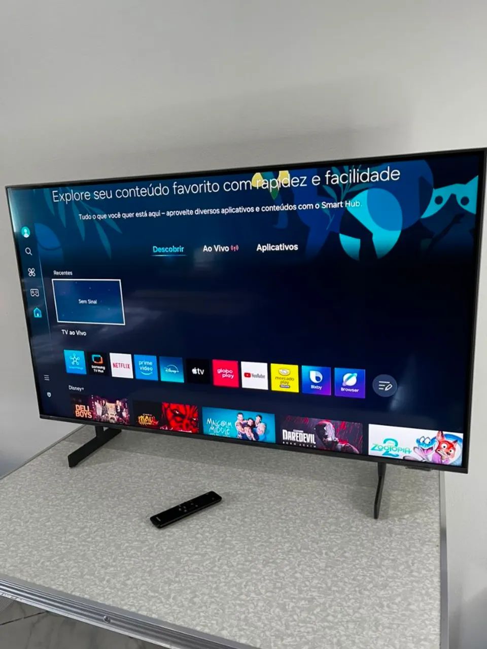 Smart TV Samsung 43'' Crystal UHD