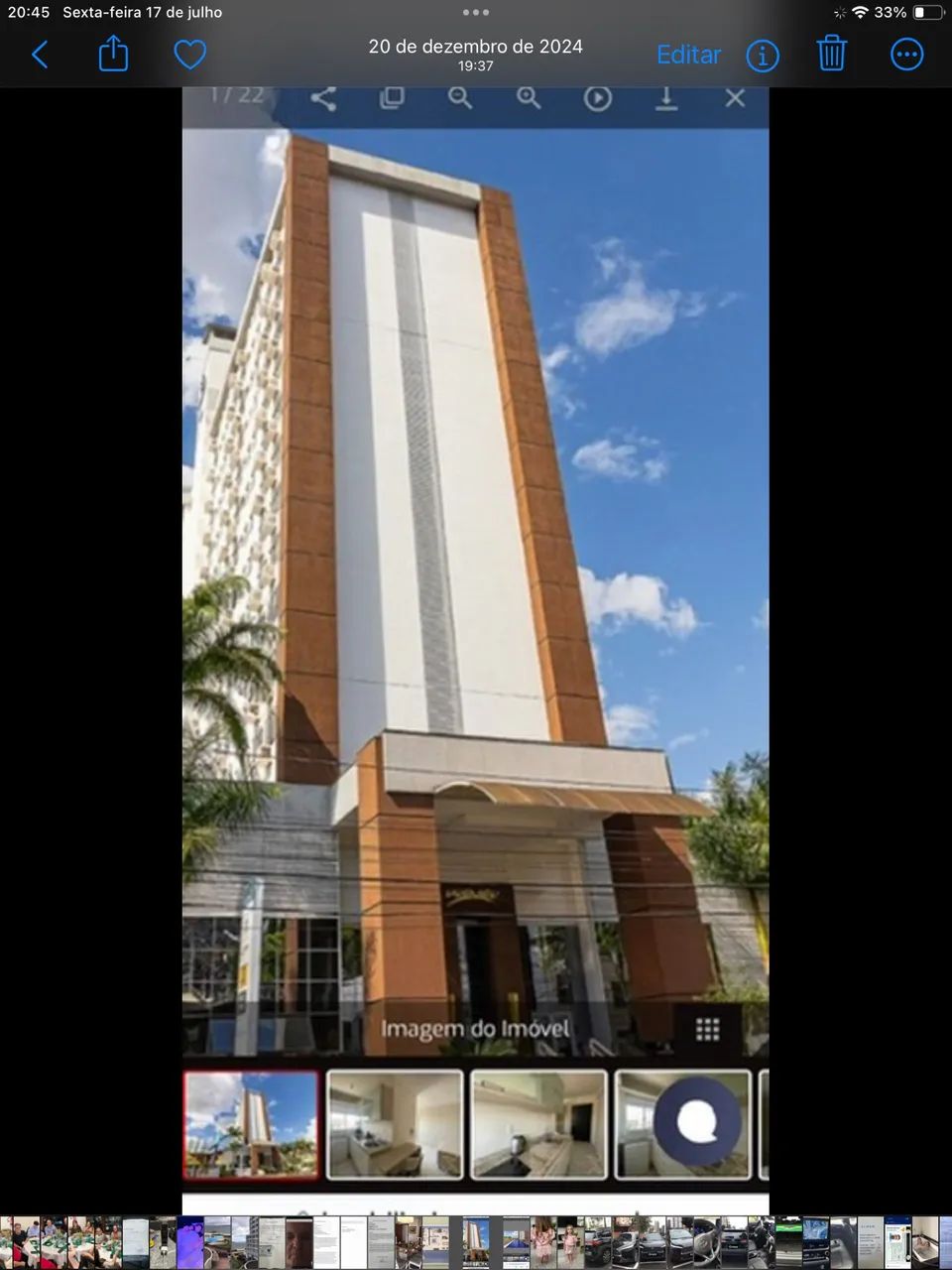 VENDO APTO MOBILIADO CENTRO DE BLUMENAU