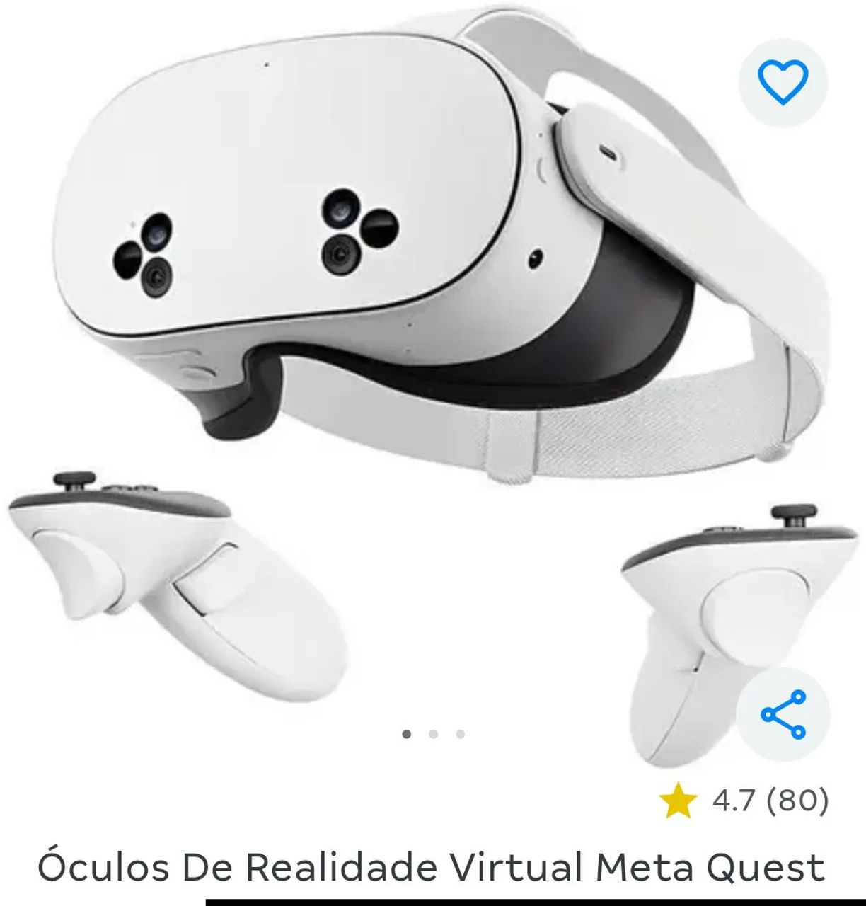 Oculos de realidade virtual meta - Foto 2