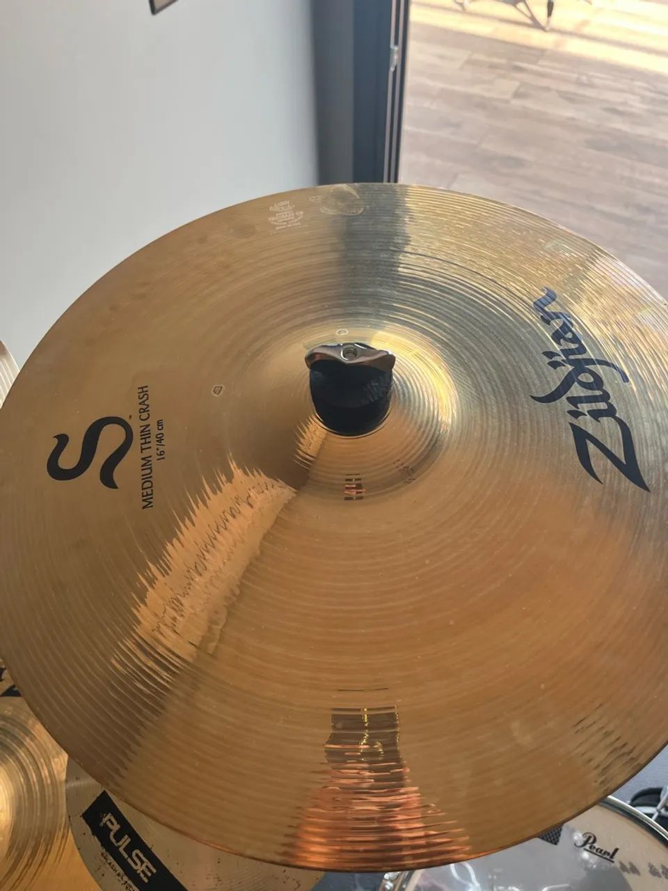 Kit Pratos crash bateria zildjian Série S - 16 e 18 polegadas  - Foto 2