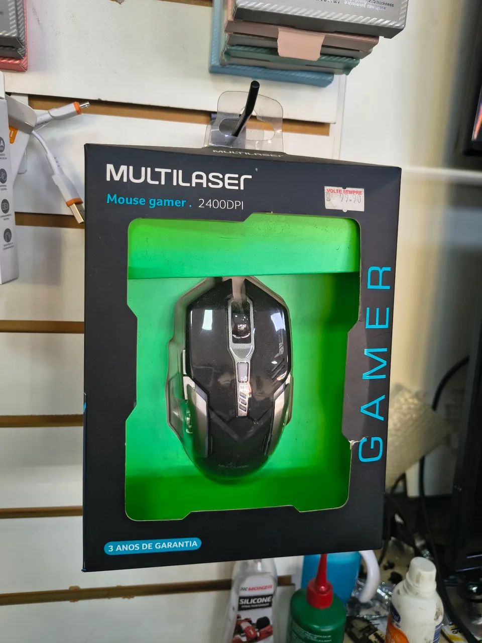 Mouse Gamer Multilaser 2400DPI - Foto 2