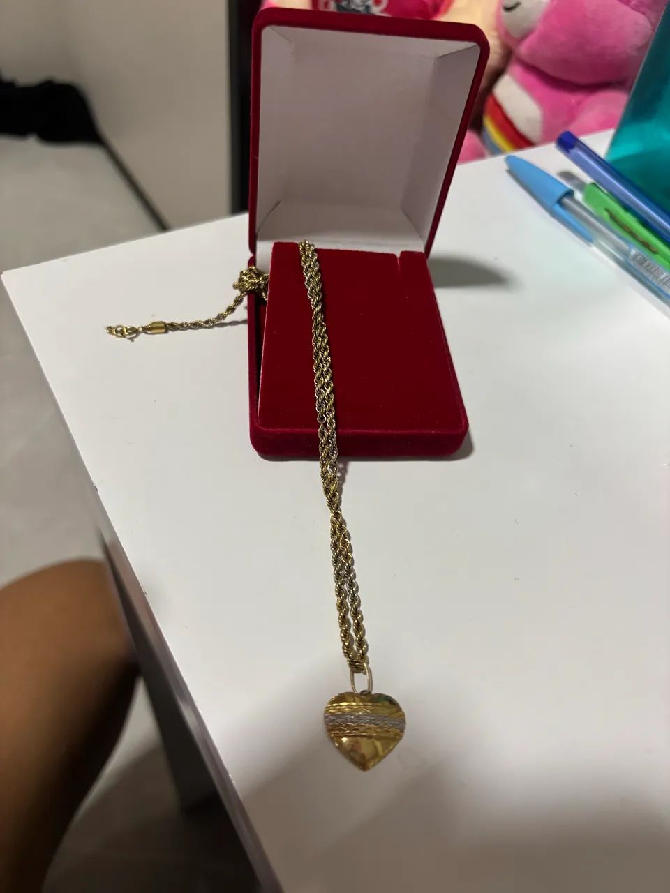 Lindo colar de ouro 18 k - Foto 3