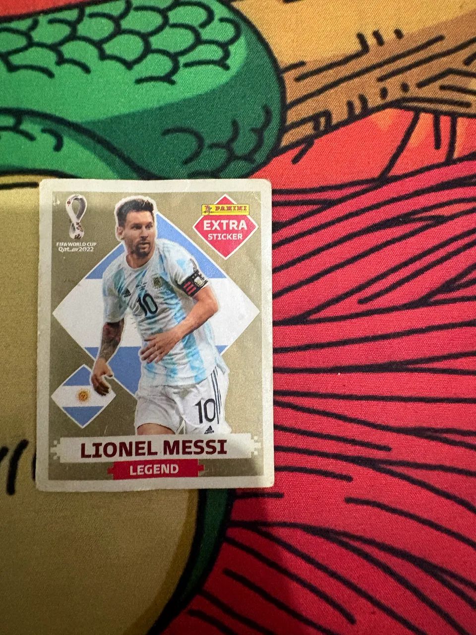 Vende se messi de ouro da copa de 2022