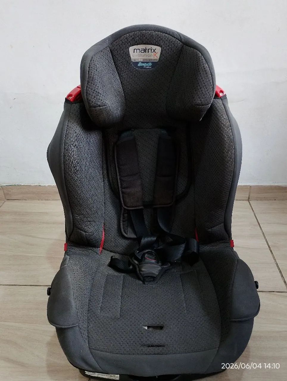  cadeirinha de carro Matrix Evolution K da Burigotto