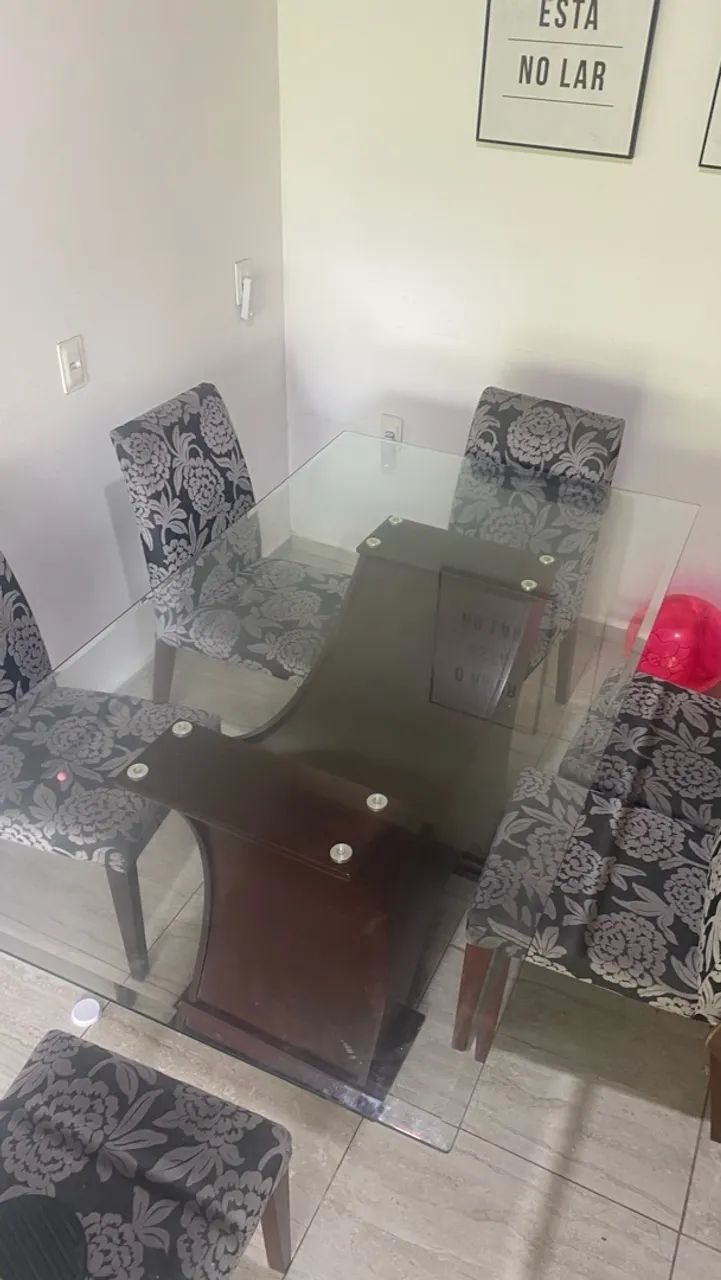 Mesa de jantar com 6 cadeiras  - Foto 2