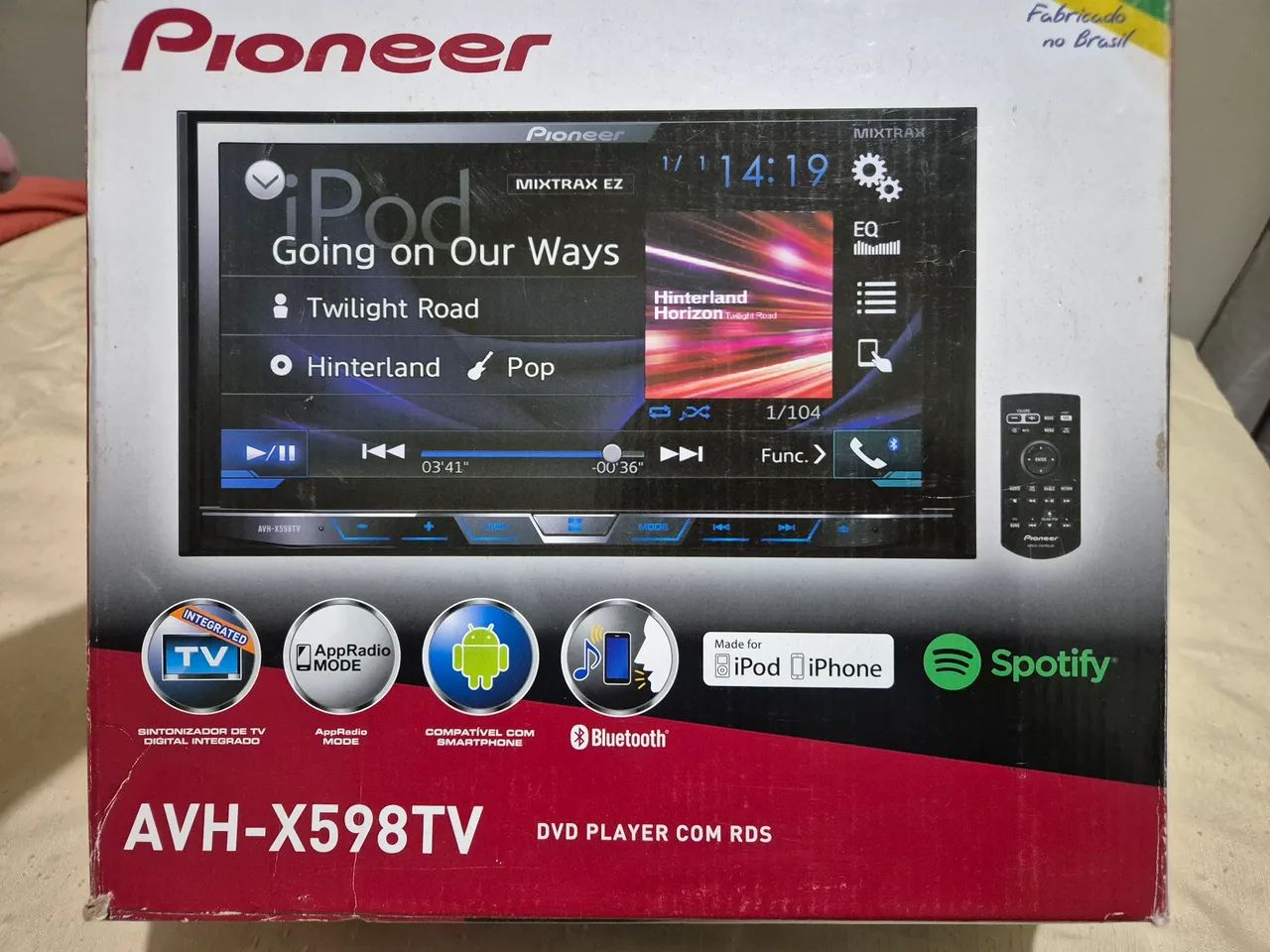 Multimidia Pioneer avh-x598tv