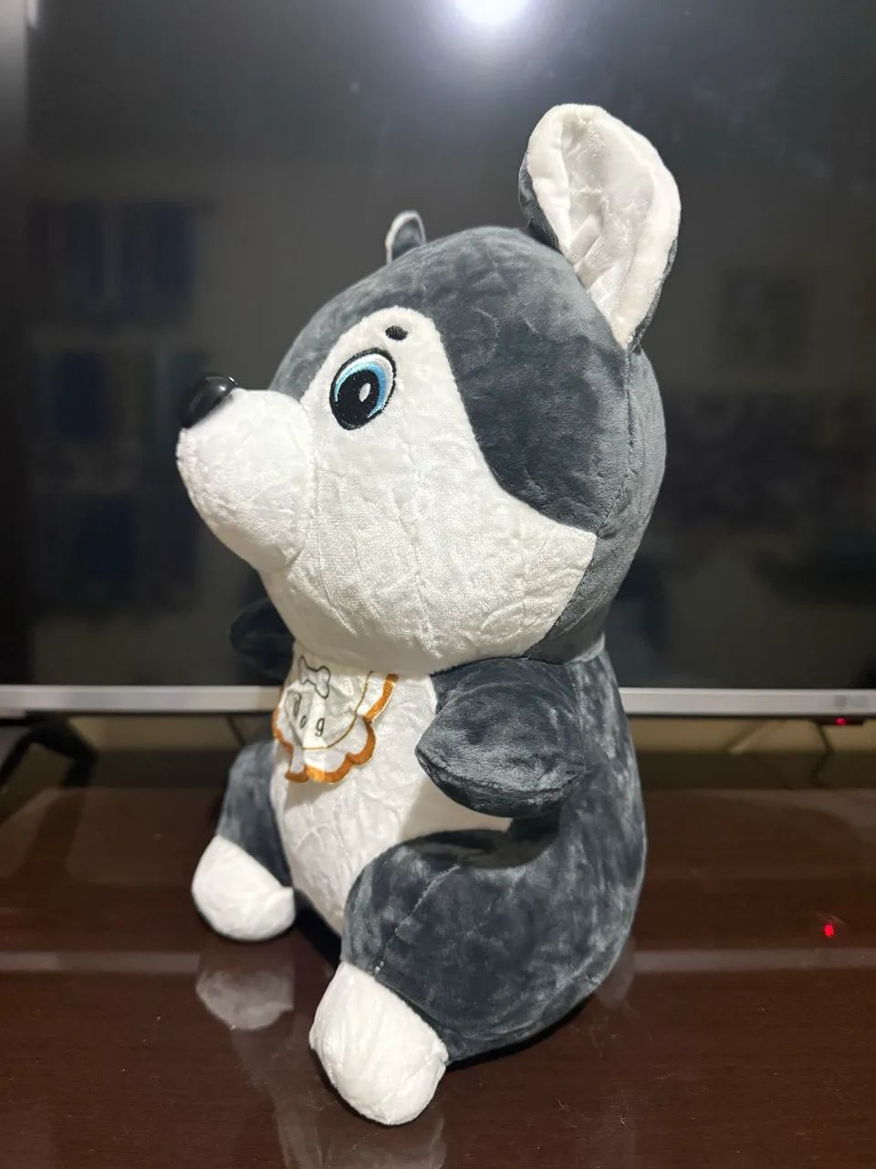 Pelúcia Grande Husky Nova - 30cm - Foto 3
