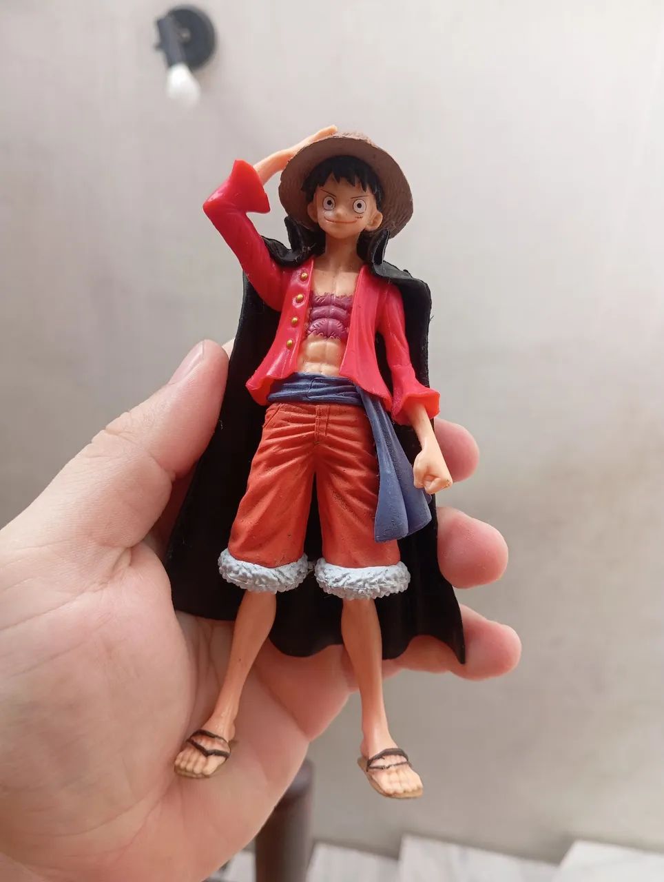 Boneco One piece Monkey d. luffy  e going merry miniatura  - Foto 2