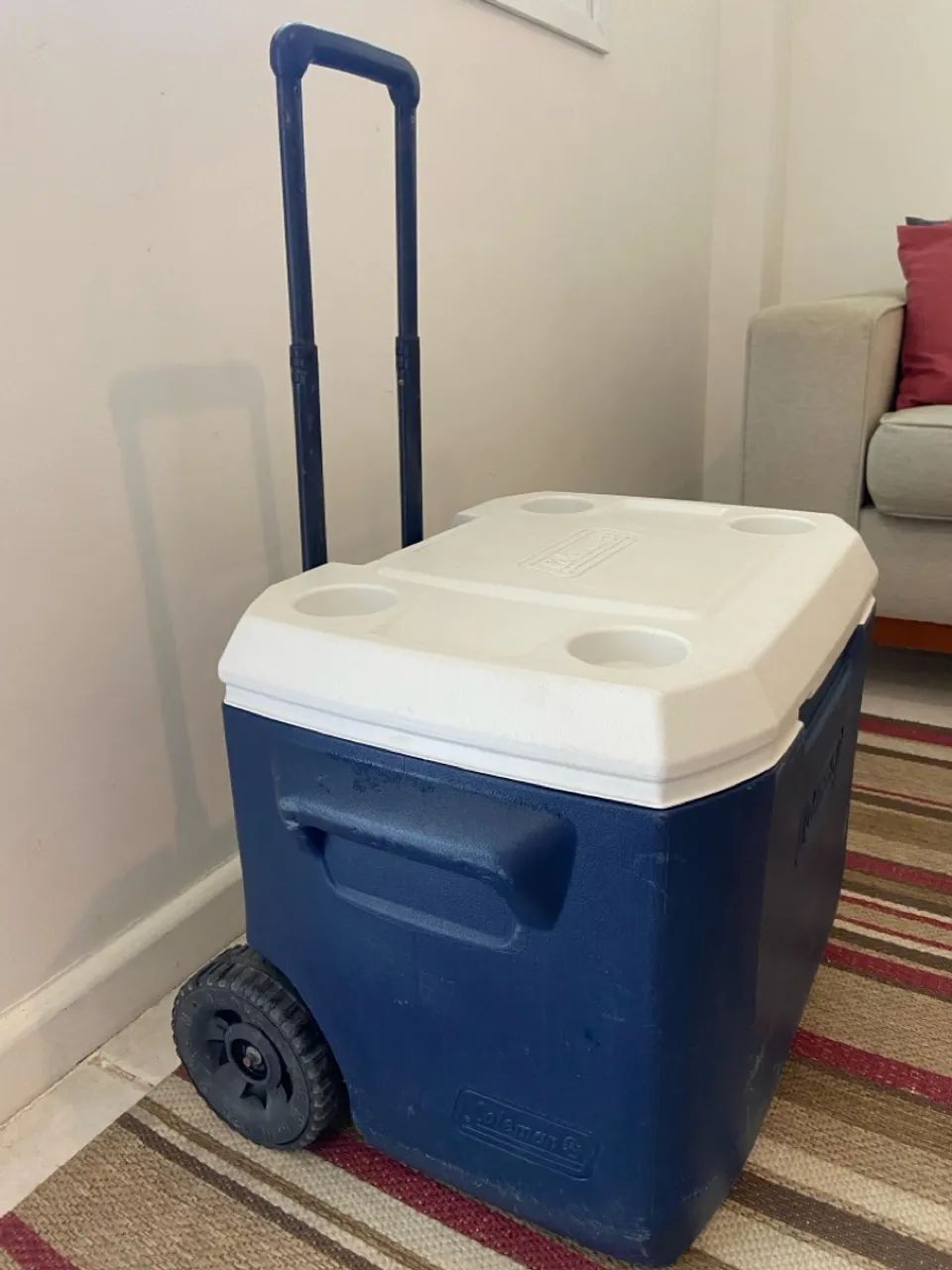 Cooler Coleman com rodas - Foto 5