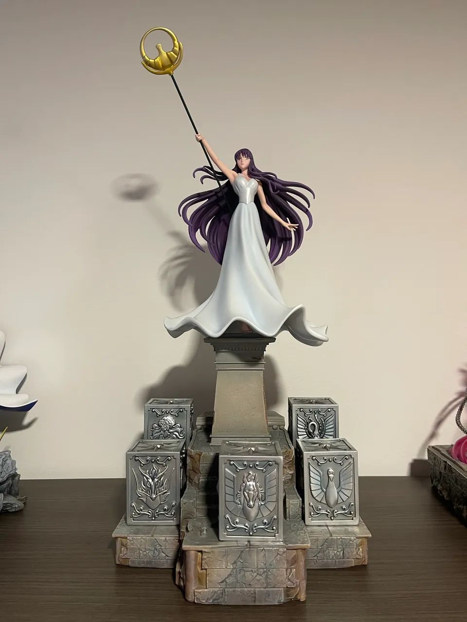 Saori kiddo saint seiya iron studios 1/10 - Hobbies e coleções