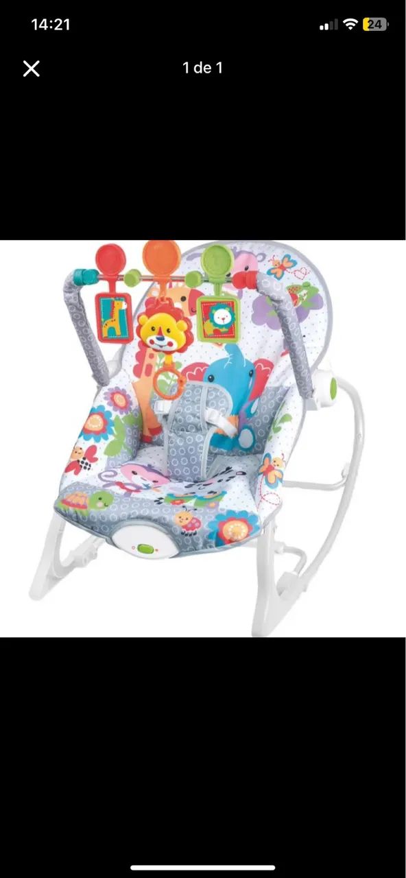 Cadeira de balanço infantil 