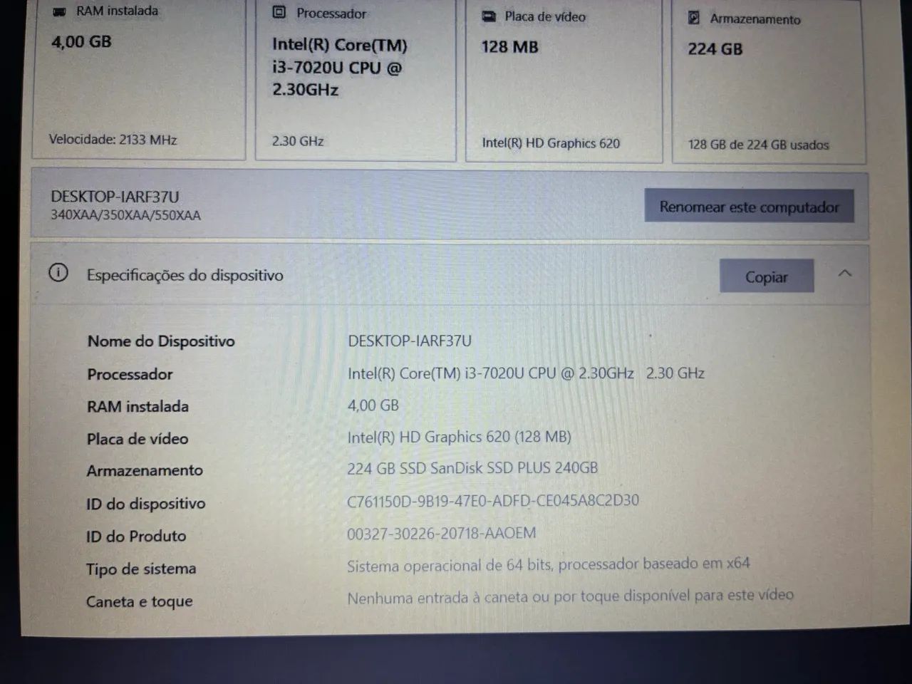 Notebook Samsung  - Foto 2