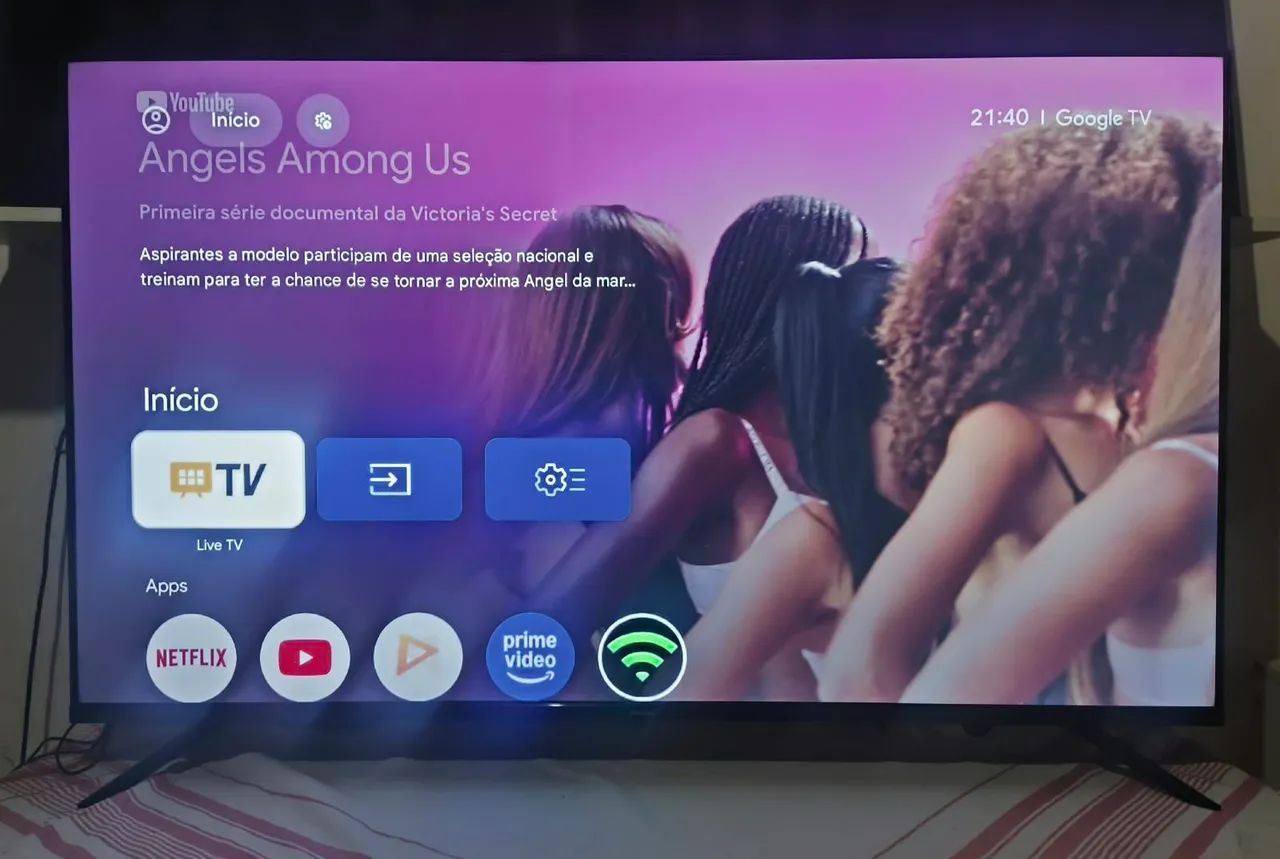 Smart Tv Philips 50" Polegadas Google Tv