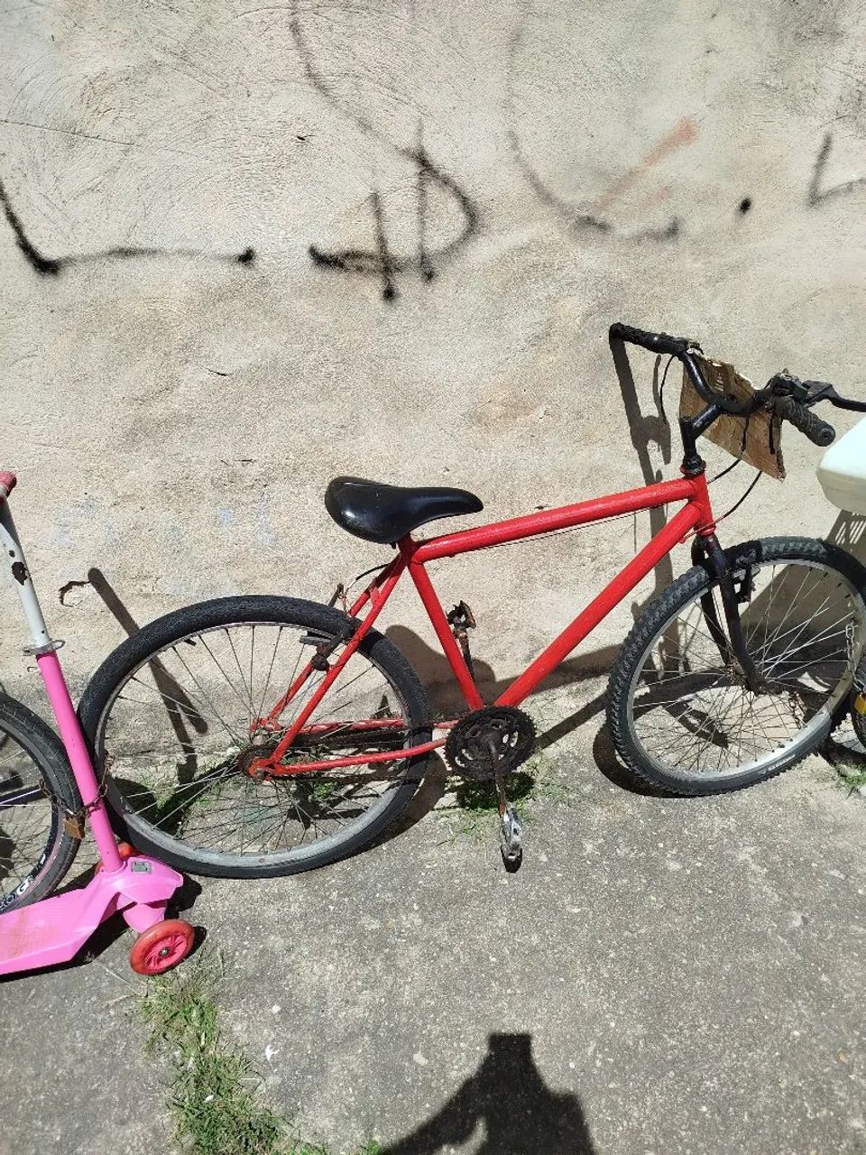 Bike vermelha super conservada  - Foto 2