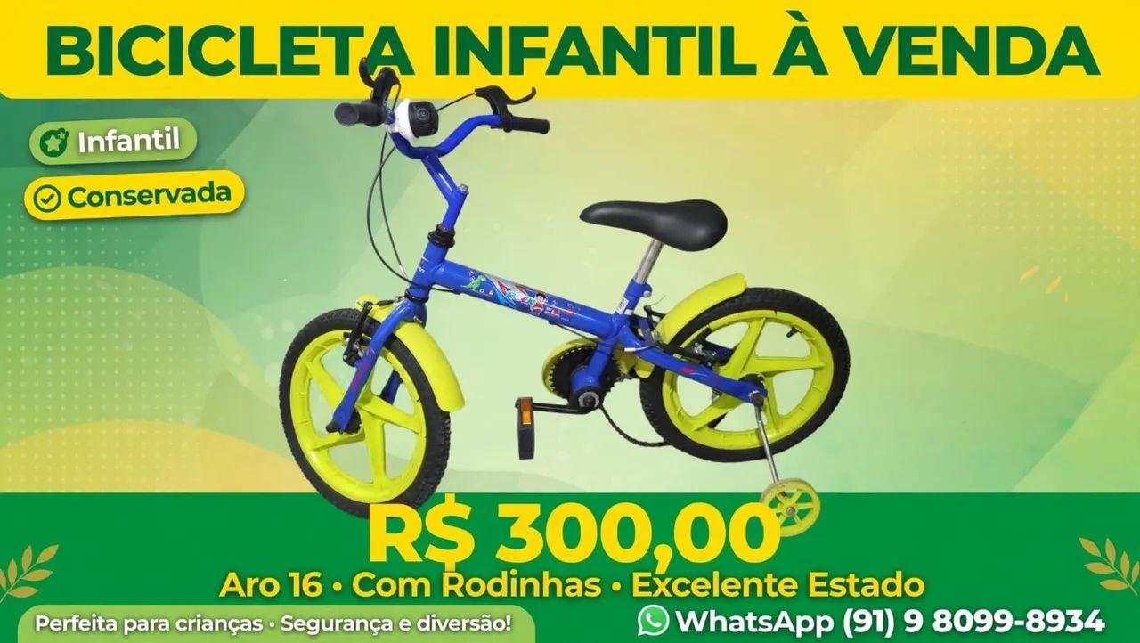 Bicicleta infantil 