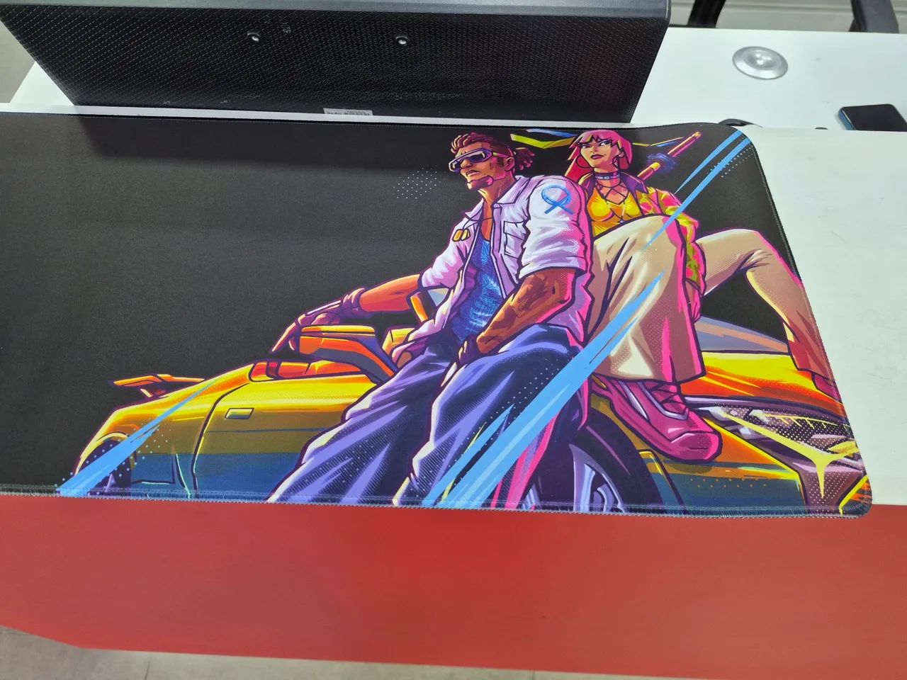 Mousepad Gamer OX Nitro com Base Antiderrapante - Foto 3
