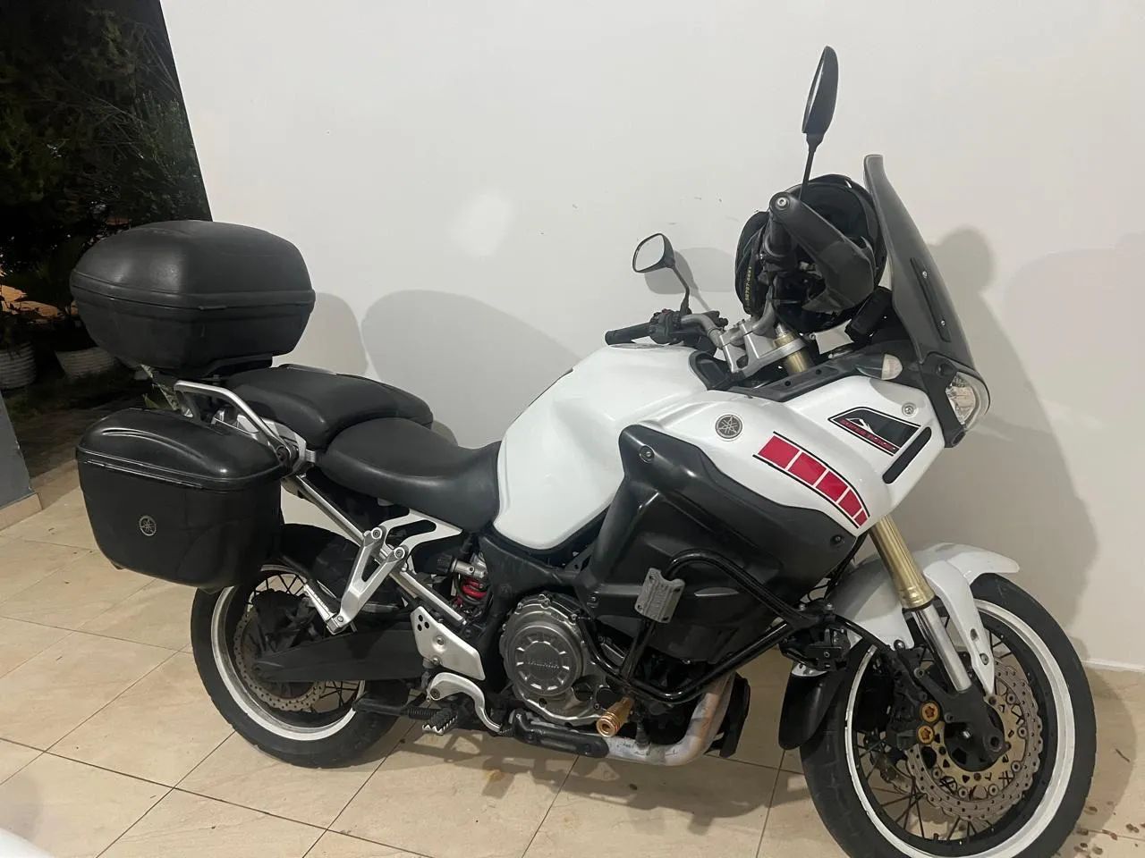 SUPER  TENERE 1200  branco pérola 