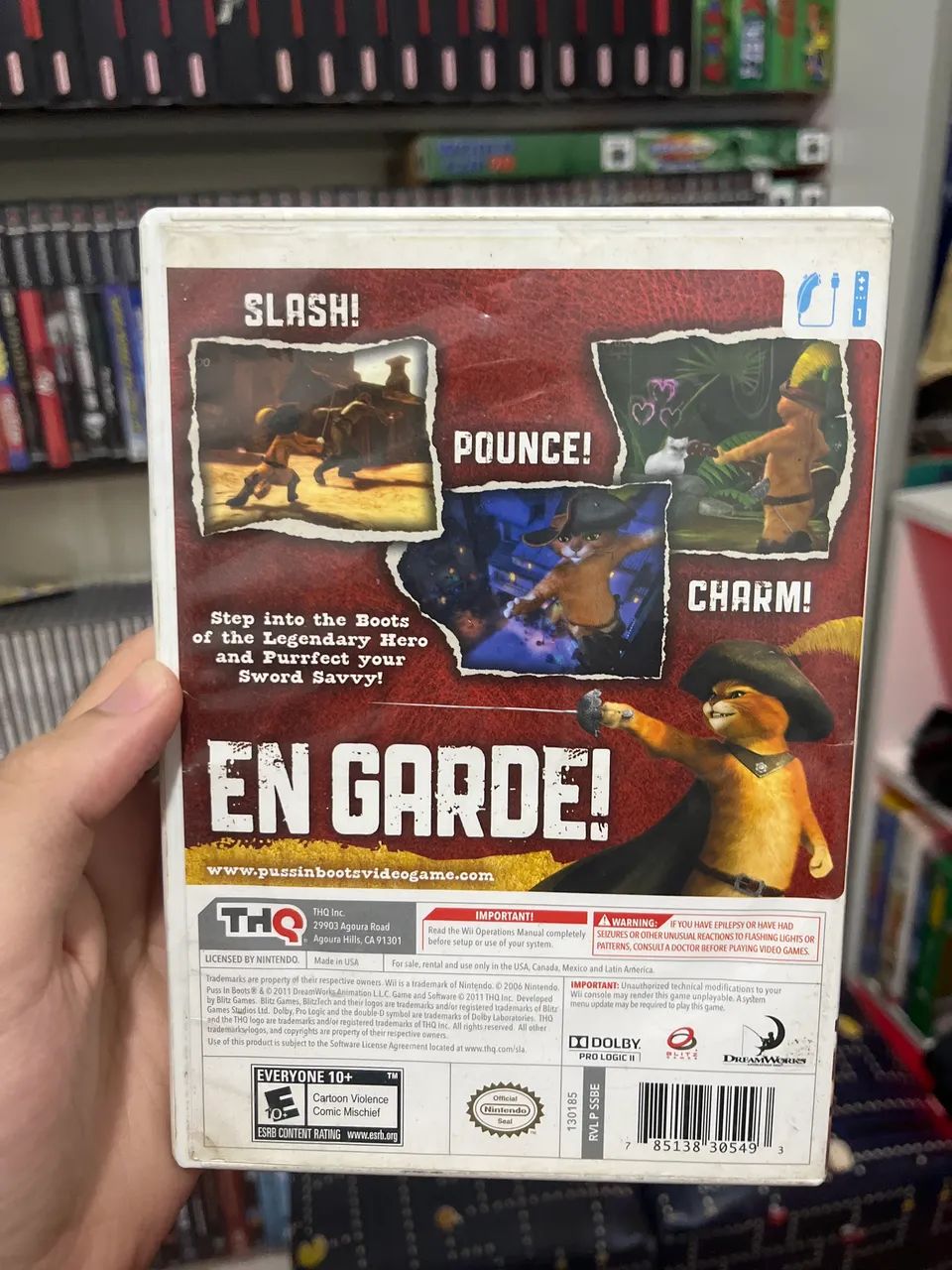 Gato de Botas para nintendo wii - Foto 2