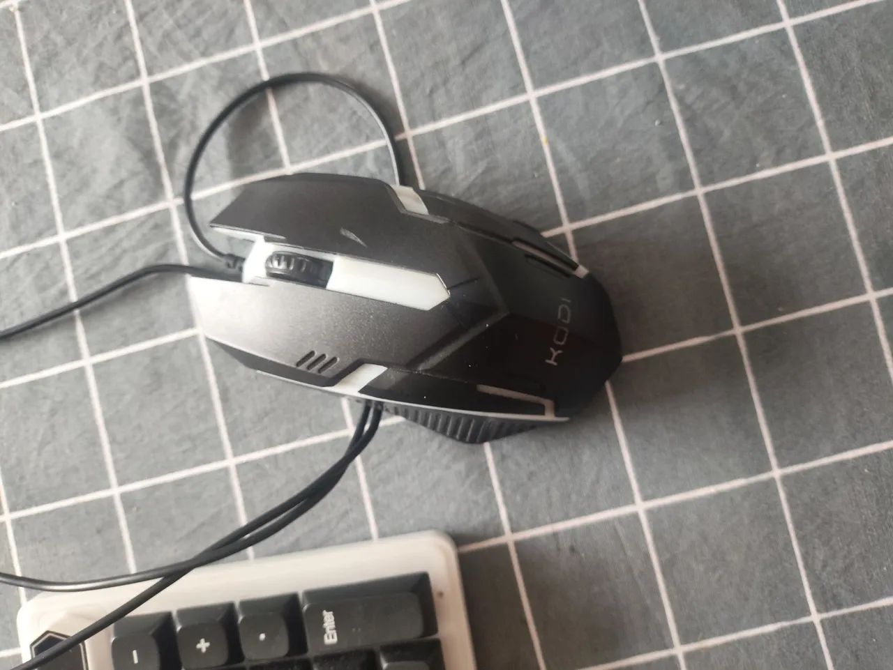 Teclado semi mecânico e mouse gamer  - Foto 2