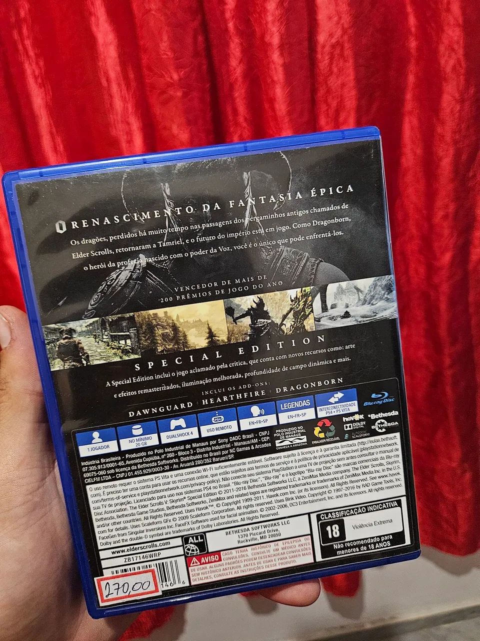 Jogo ps4 Skyrim  - Foto 2