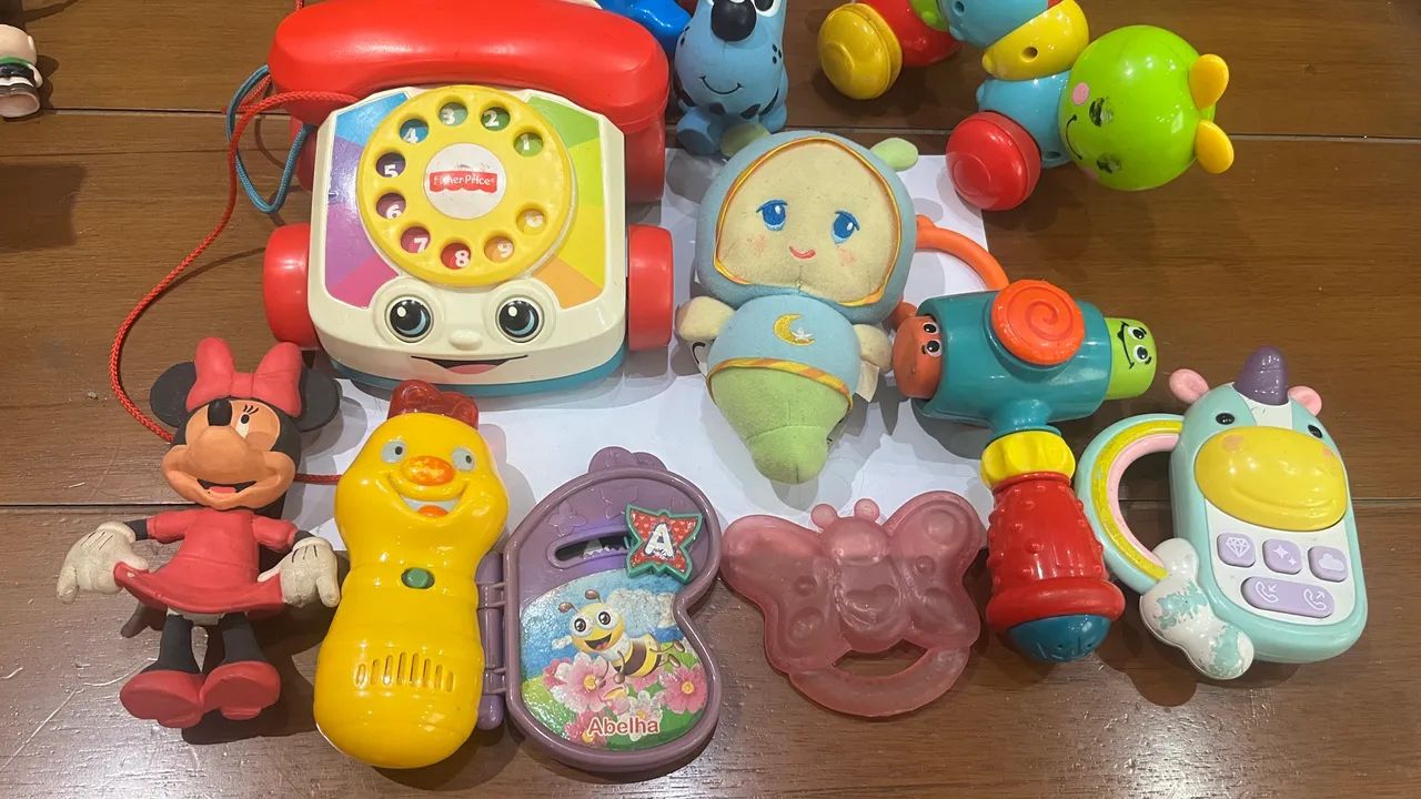 Lote brinquedo bebê