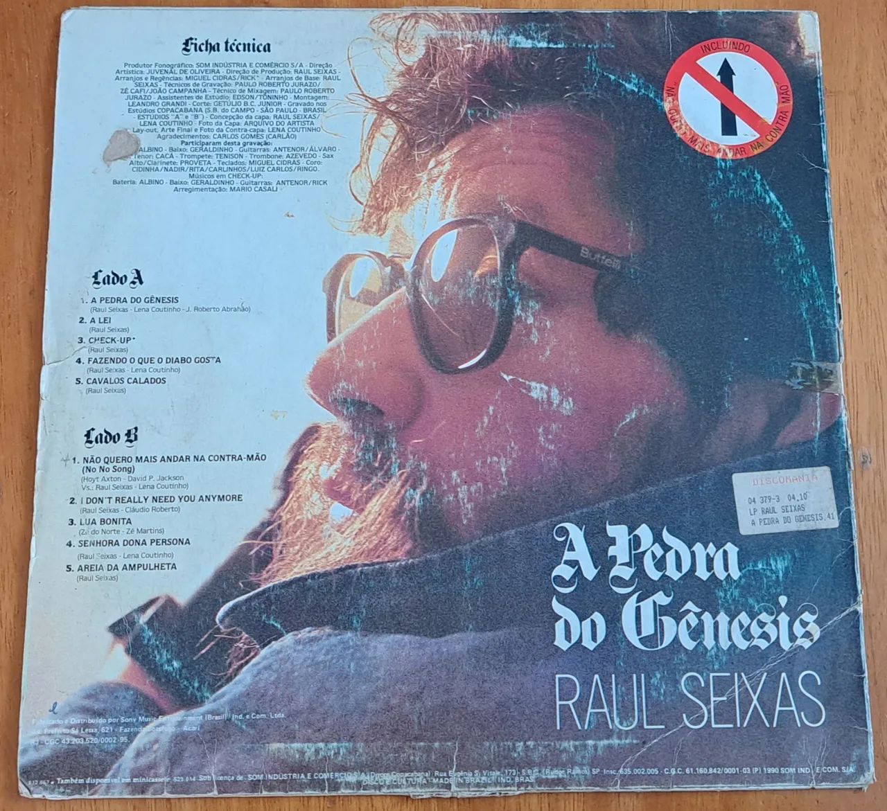 LP VINIL RAUL SEIXAS - A PEDRA DO GÊNESIS - Foto 2