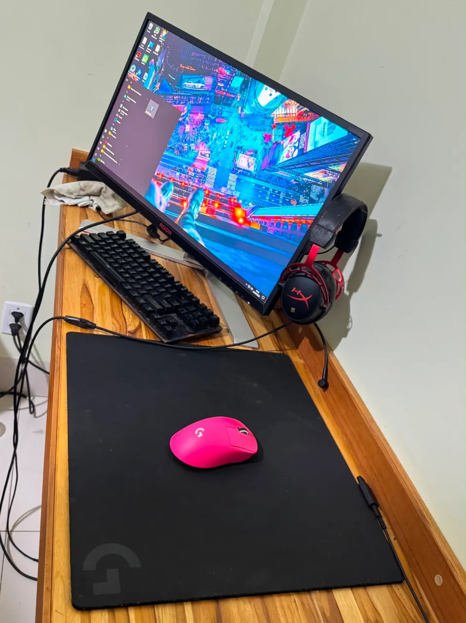 KIT processador Intel i7-9700K + Placa-mãe Gigabyte Z390 M Gaming