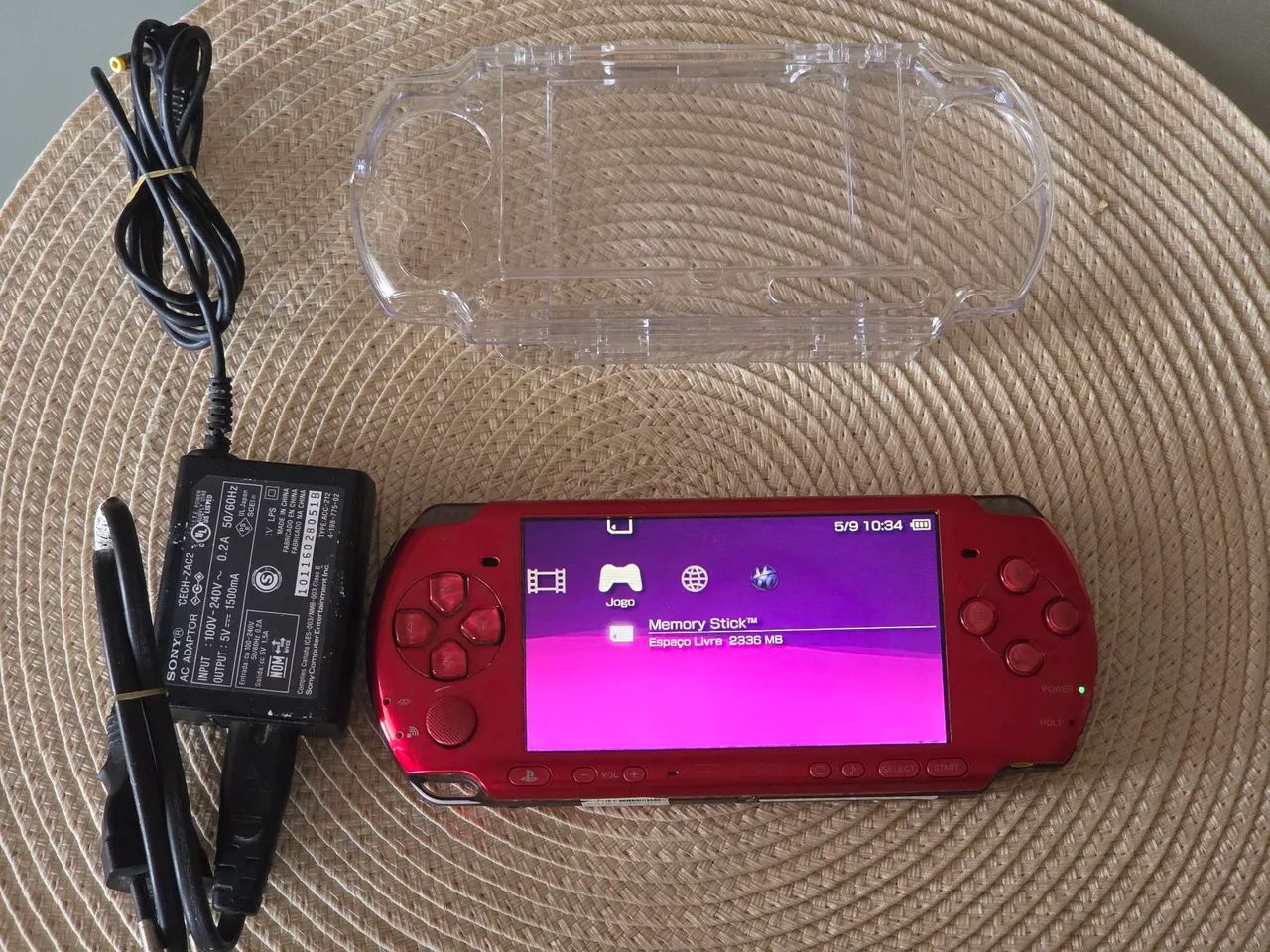 PSP vermelho