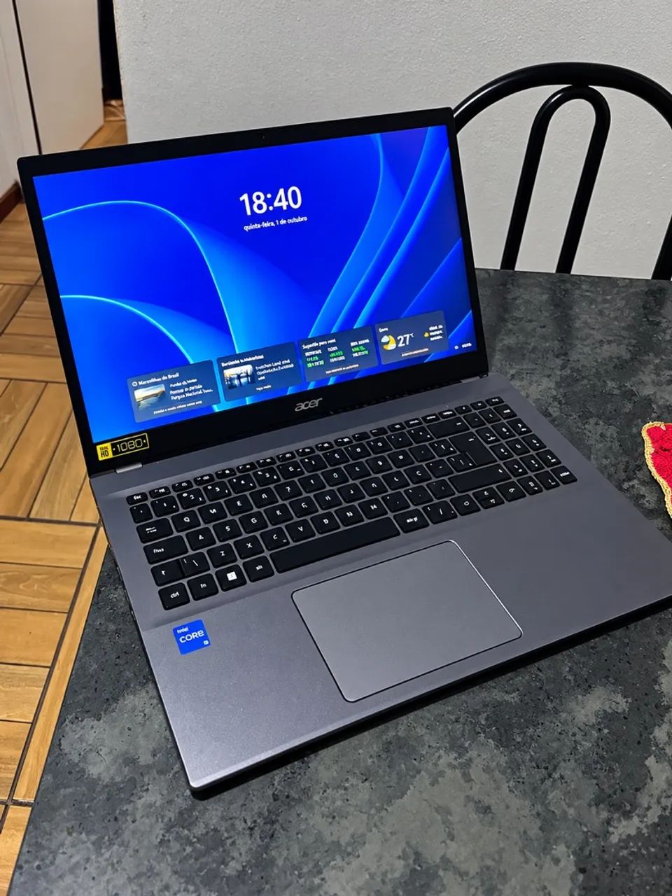 NOTEBOOK ACER I5 12 GERAÇÃO , 8GB, 256SSD - EM ÓTIMO ESTADO - Foto 2