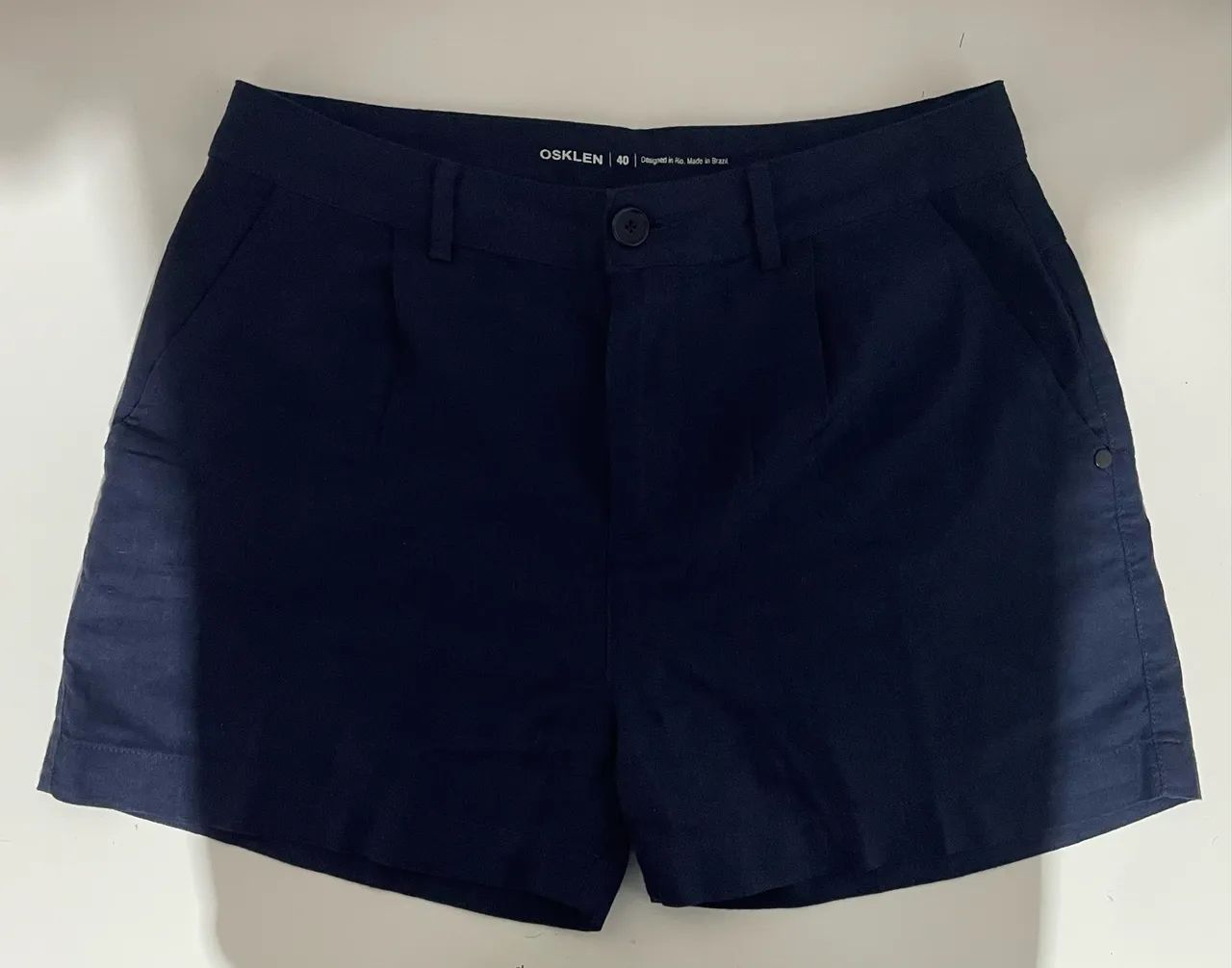 Short Linho Osklen Novo