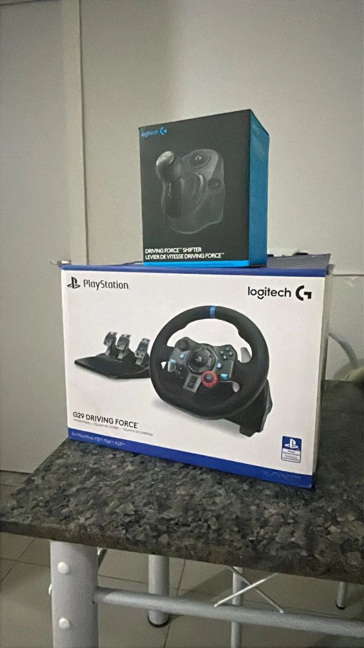 Volante g29 + Logitech force shifter - Foto 2