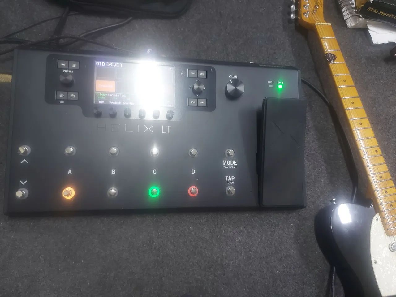 Pedaleira helix lt