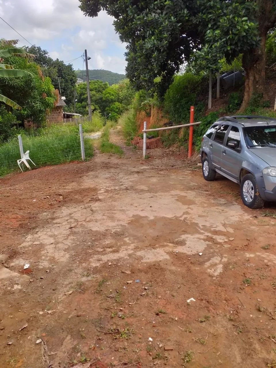 Terreno com casa 