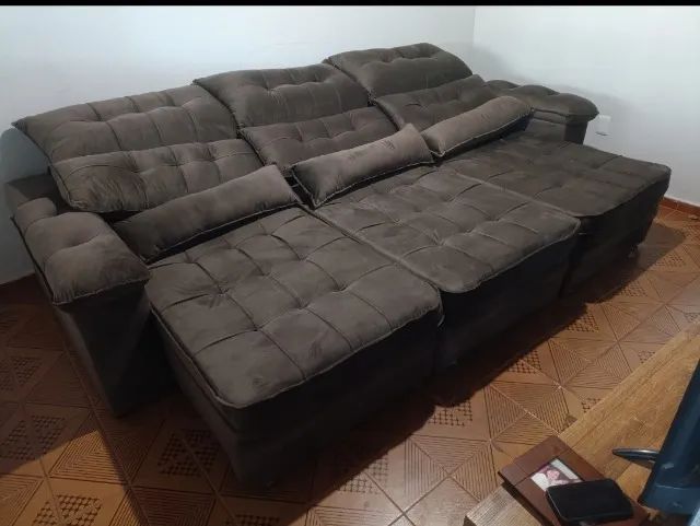 sofa Retratil reclinavel bariloche 2,90 - Foto 2